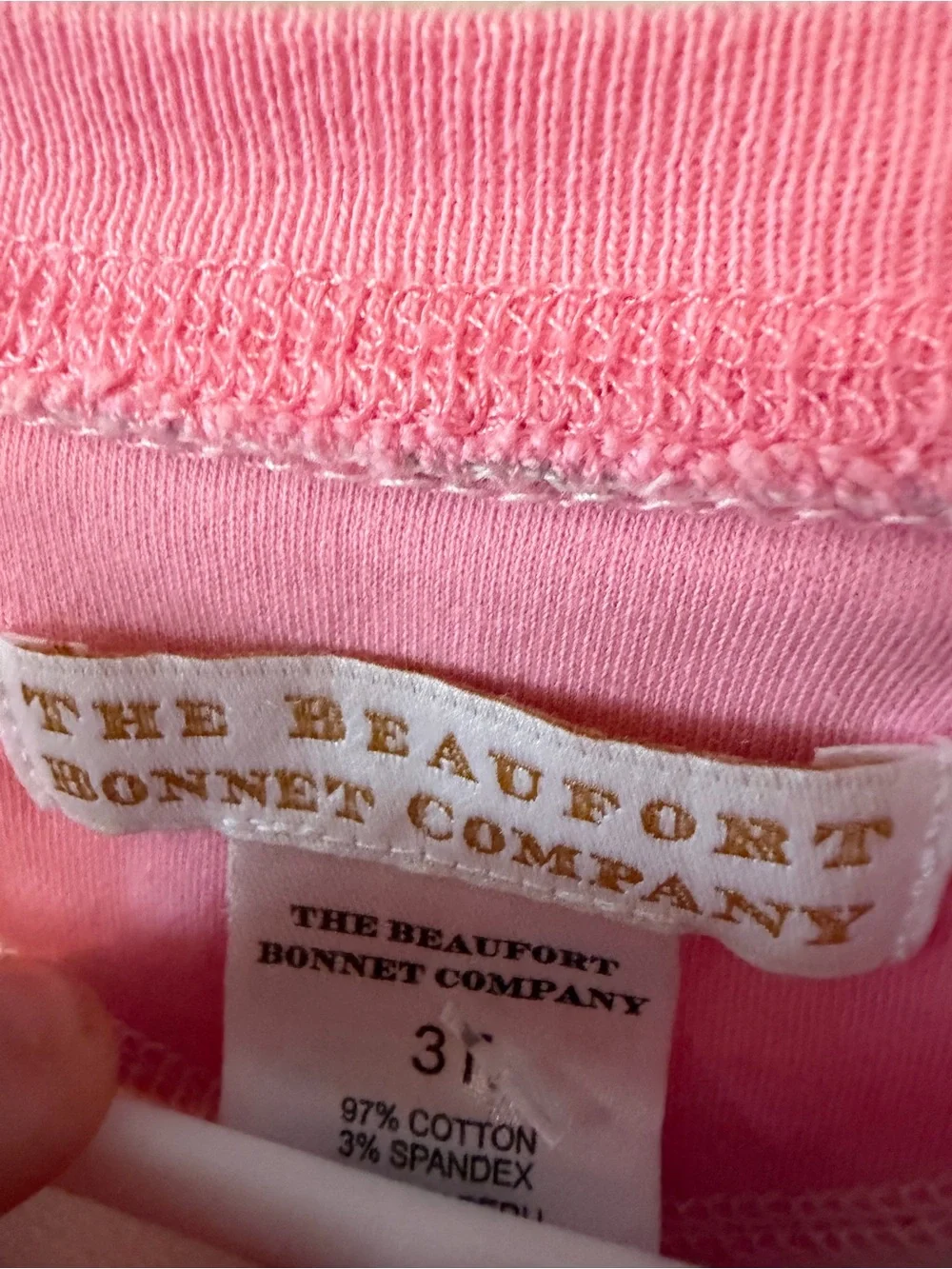 The Beaufort Bonnet Company Pink, Blue, Green Crewneck with Matching Leggings